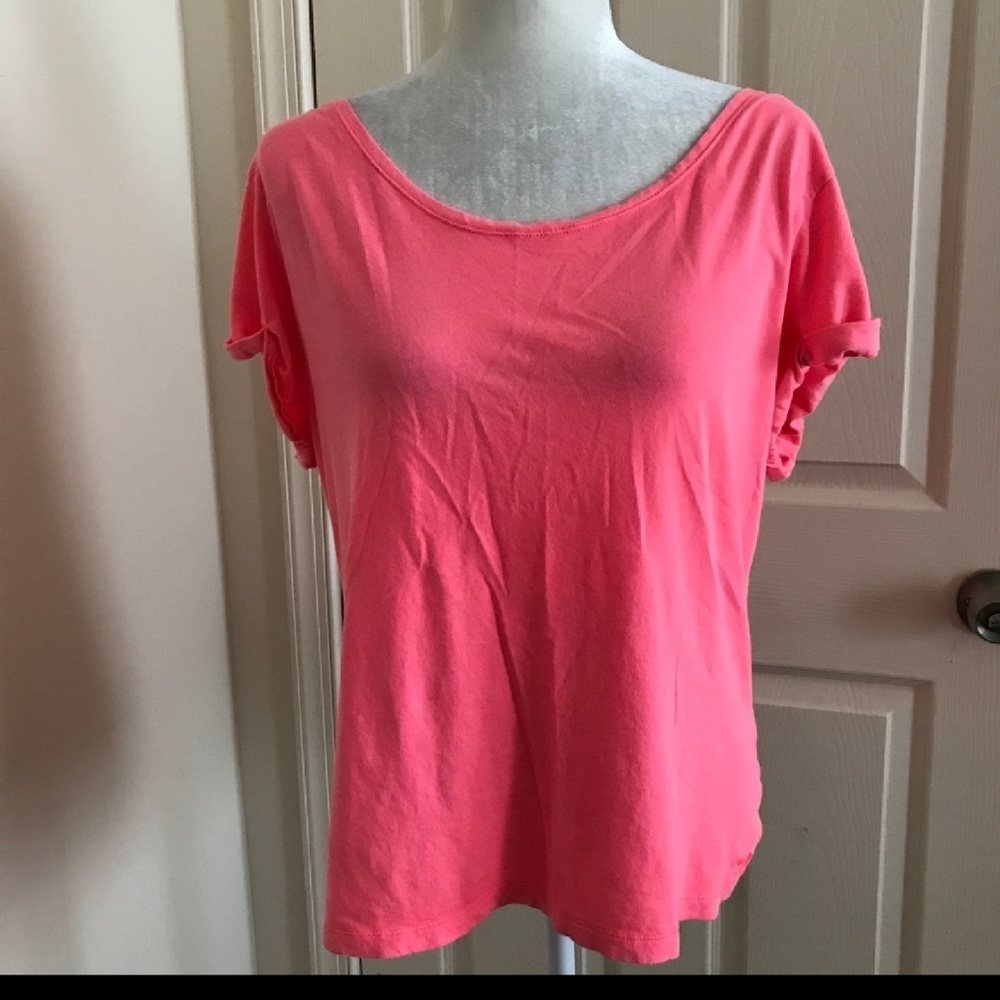 VS Pink open back t-shirt